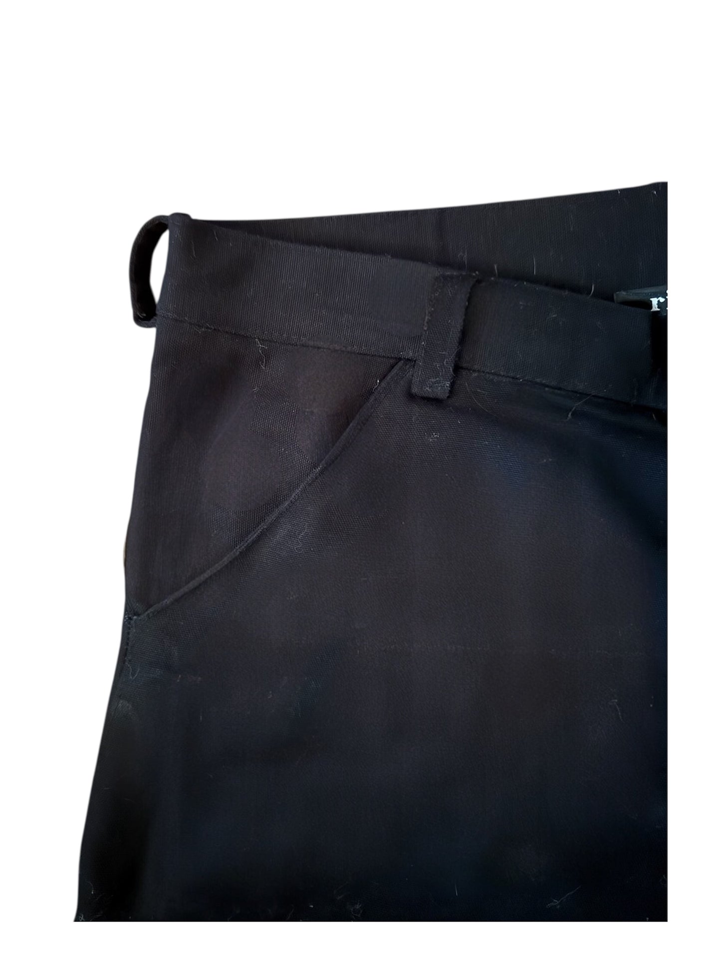 Straight Leg Canvas Pants