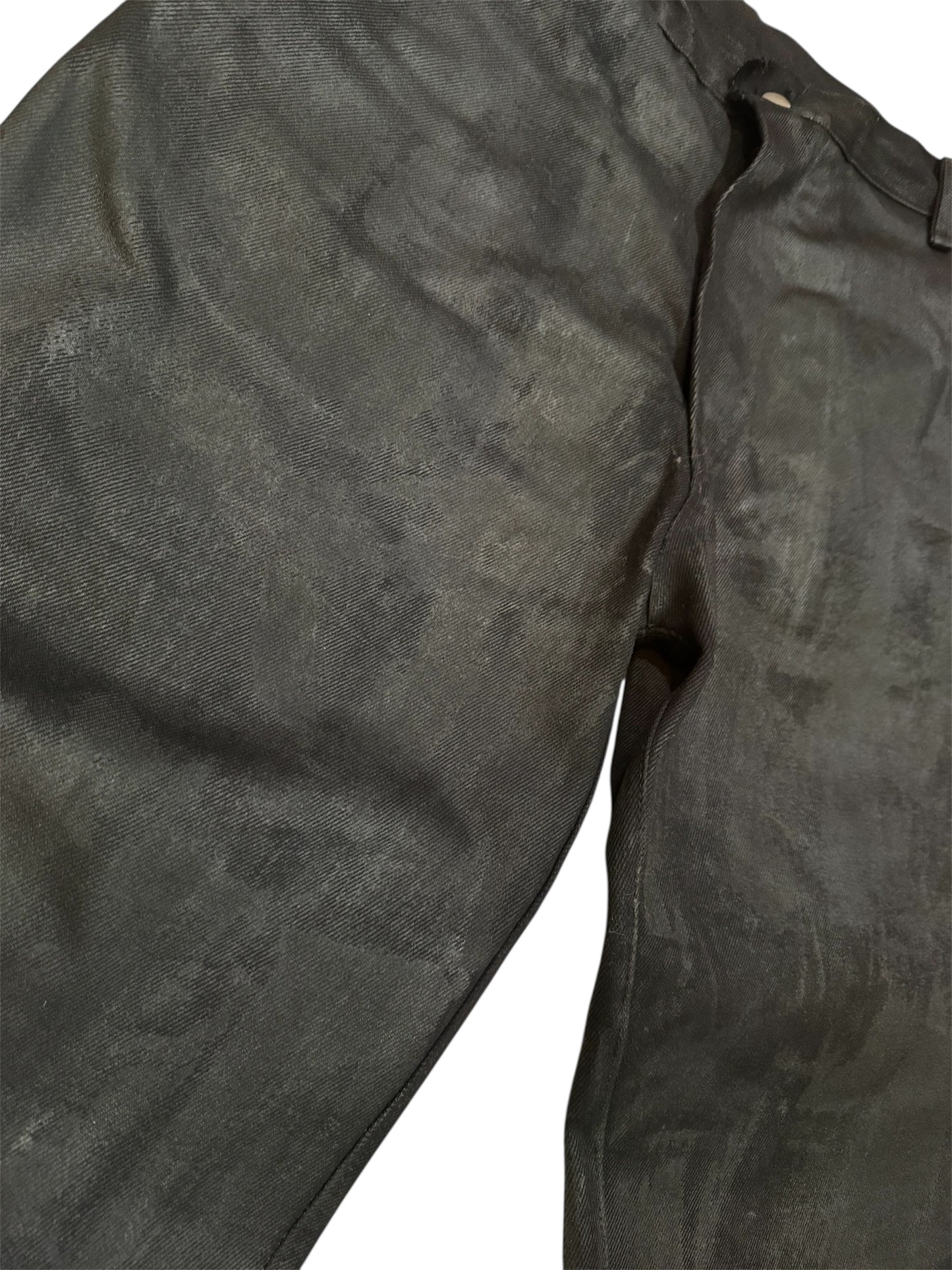 Waxed Bootcut Denim