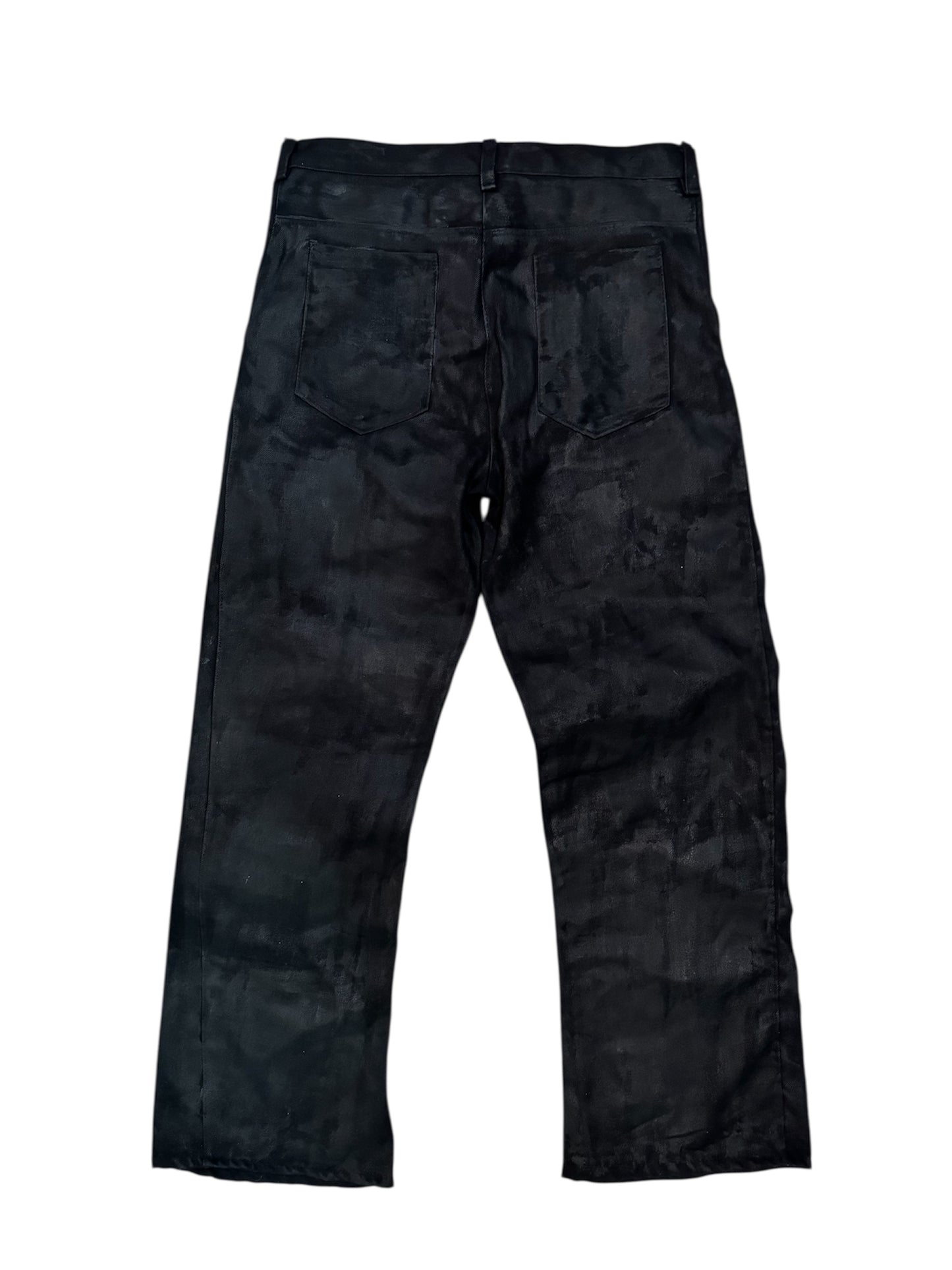Waxed Bootcut Denim