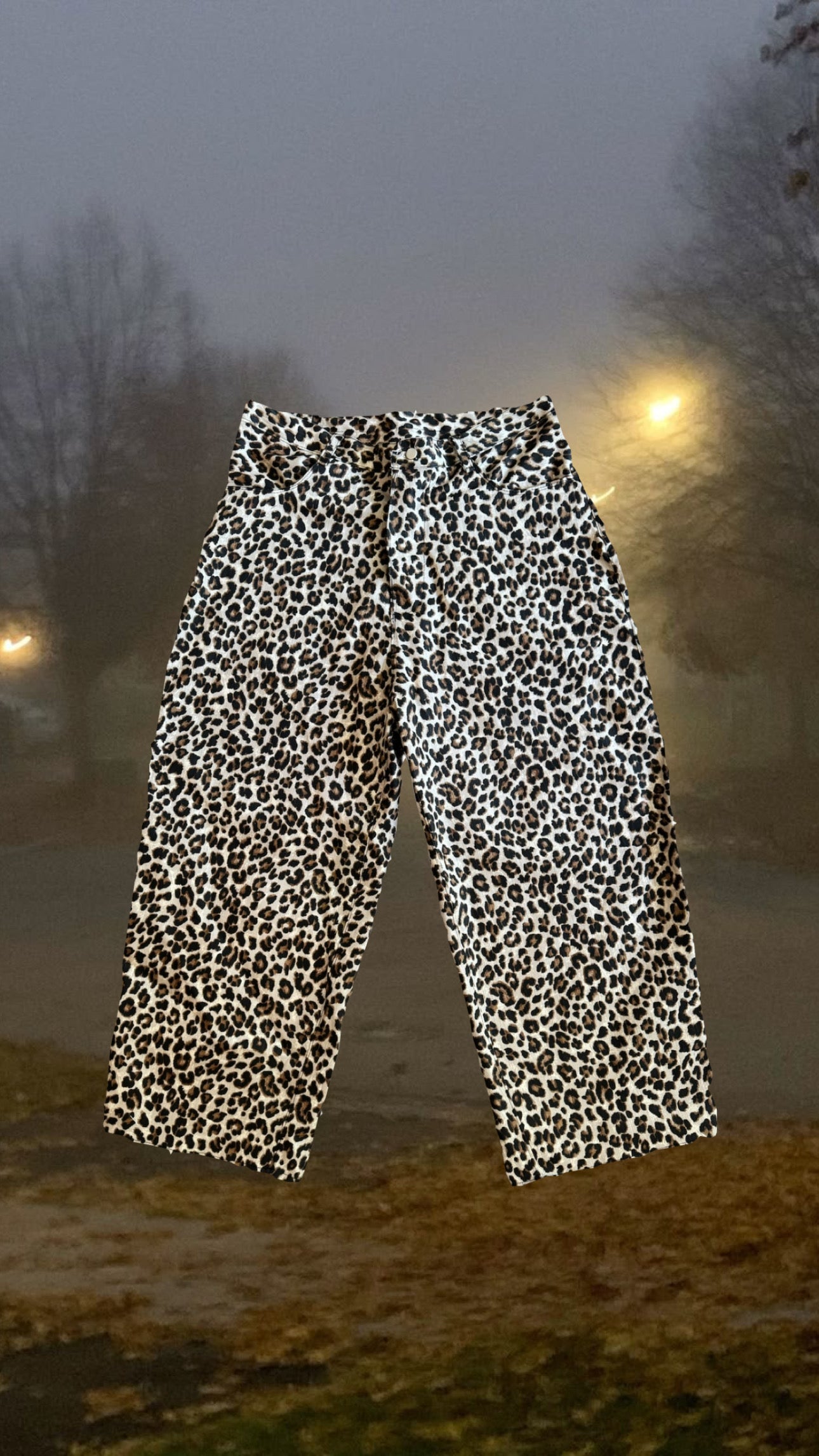 Cheetah Print Pants